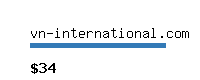 vn-international.com Website value calculator