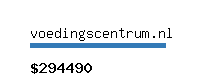 voedingscentrum.nl Website value calculator