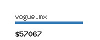 vogue.mx Website value calculator