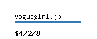 voguegirl.jp Website value calculator