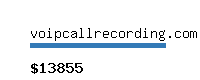 voipcallrecording.com Website value calculator