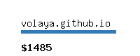 volaya.github.io Website value calculator