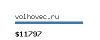 volhovec.ru Website value calculator