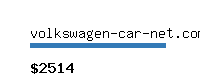 volkswagen-car-net.com Website value calculator