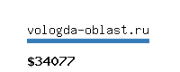 vologda-oblast.ru Website value calculator