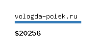 vologda-poisk.ru Website value calculator