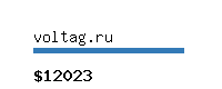 voltag.ru Website value calculator