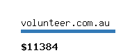 volunteer.com.au Website value calculator