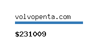 volvopenta.com Website value calculator