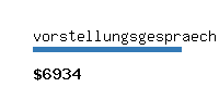 vorstellungsgespraech.org Website value calculator