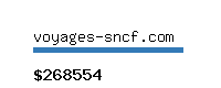 voyages-sncf.com Website value calculator