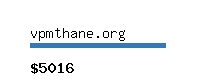 vpmthane.org Website value calculator