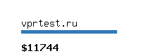 vprtest.ru Website value calculator