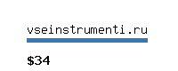 vseinstrumenti.ru Website value calculator