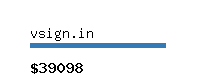 vsign.in Website value calculator