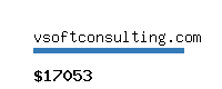 vsoftconsulting.com Website value calculator