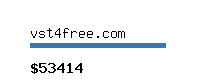 vst4free.com Website value calculator