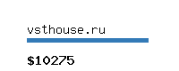 vsthouse.ru Website value calculator