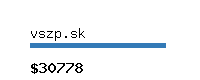 vszp.sk Website value calculator