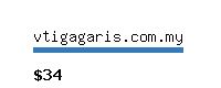 vtigagaris.com.my Website value calculator