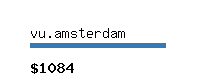 vu.amsterdam Website value calculator