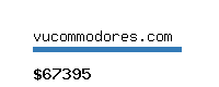 vucommodores.com Website value calculator