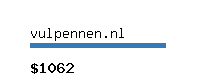 vulpennen.nl Website value calculator