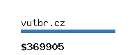 vutbr.cz Website value calculator