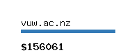 vuw.ac.nz Website value calculator