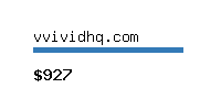 vvividhq.com Website value calculator