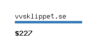 vvsklippet.se Website value calculator