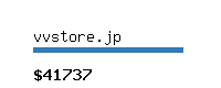 vvstore.jp Website value calculator