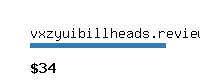 vxzyuibillheads.review Website value calculator