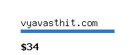 vyavasthit.com Website value calculator