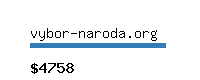 vybor-naroda.org Website value calculator
