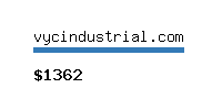 vycindustrial.com Website value calculator