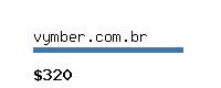 vymber.com.br Website value calculator