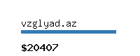 vzglyad.az Website value calculator