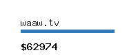 waaw.tv Website value calculator