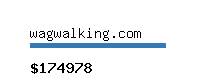 wagwalking.com Website value calculator