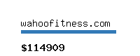 wahoofitness.com Website value calculator