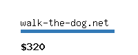 walk-the-dog.net Website value calculator