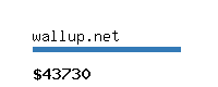 wallup.net Website value calculator