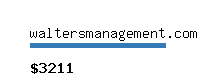 waltersmanagement.com Website value calculator