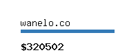 wanelo.co Website value calculator