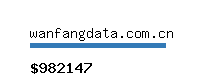 wanfangdata.com.cn Website value calculator