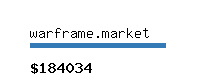 warframe.market Website value calculator