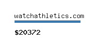 watchathletics.com Website value calculator