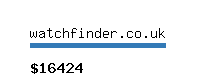 watchfinder.co.uk Website value calculator