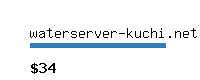 waterserver-kuchi.net Website value calculator